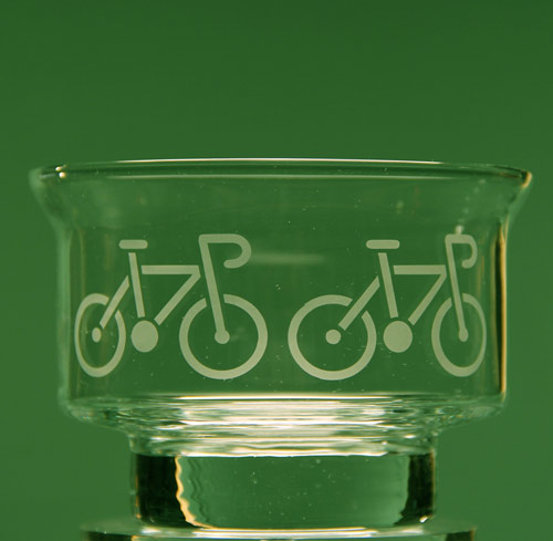Bicycle Dessert Dish