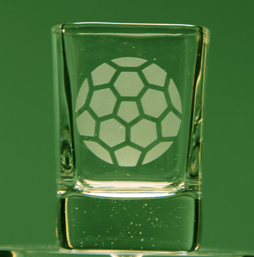 Soccer Ball Shot Glass