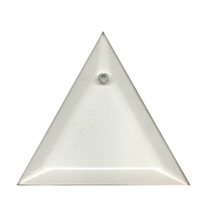 29-2452 - Clear-4" Triangle Thick Bevel
