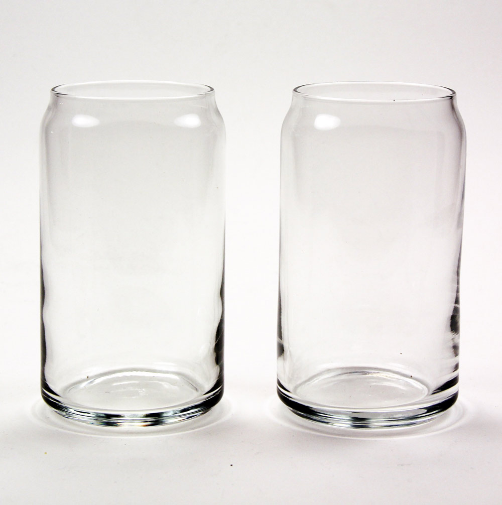 607034 Beer Can Glasses set of 2 Your Glass