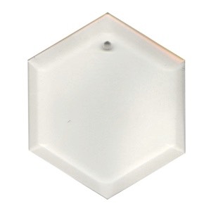 29-2472 - Clear-5" Hexagon Thick Bevel