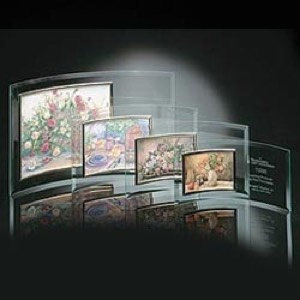 30-2287 - Crescent Picture Frame 3.5 x 5 -Horizontal