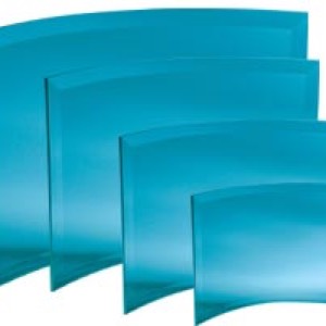30-2312 - Bent Bevel Plaque- 6x8
