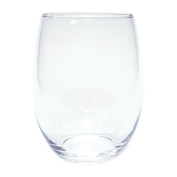 30-2361 - Black Cylinder Vase 4" dia x 12" tall