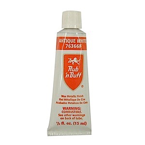 61-3328 - Rub N Buff Metallic Wax...WHITE