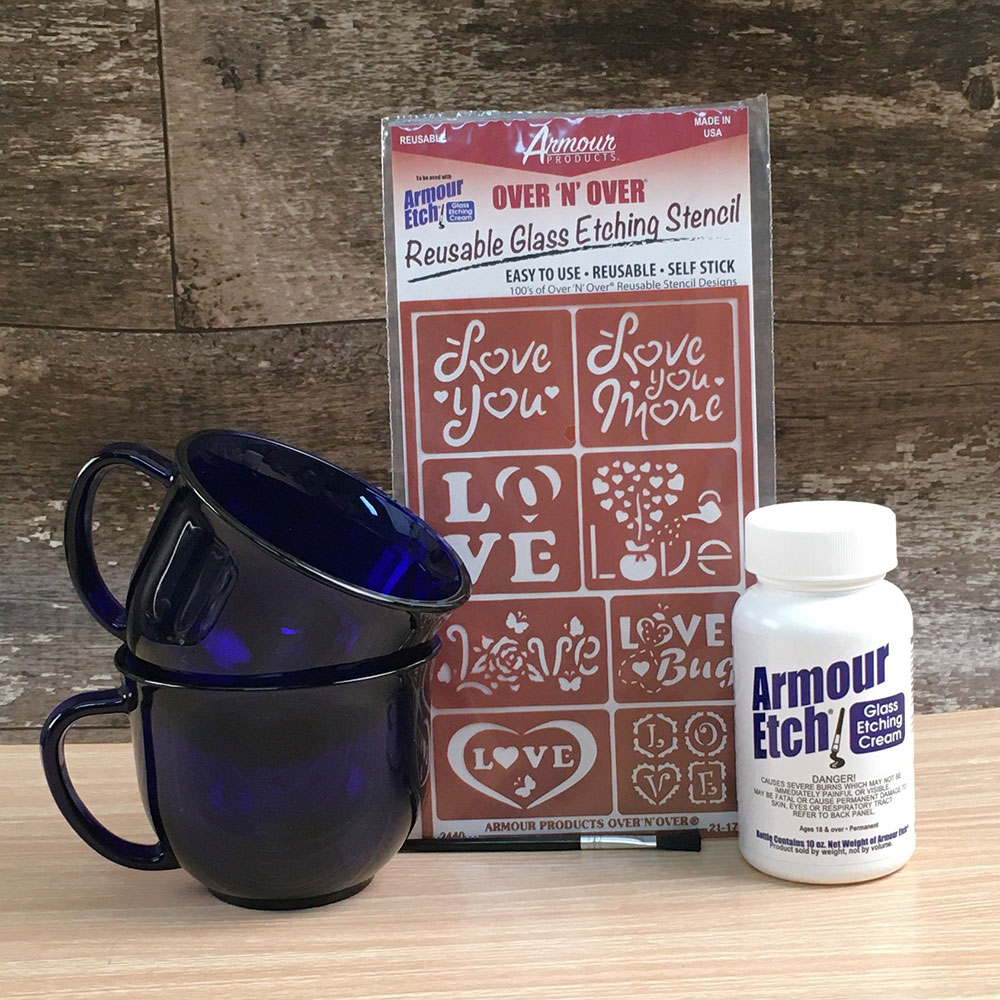 Blue Love Mugs