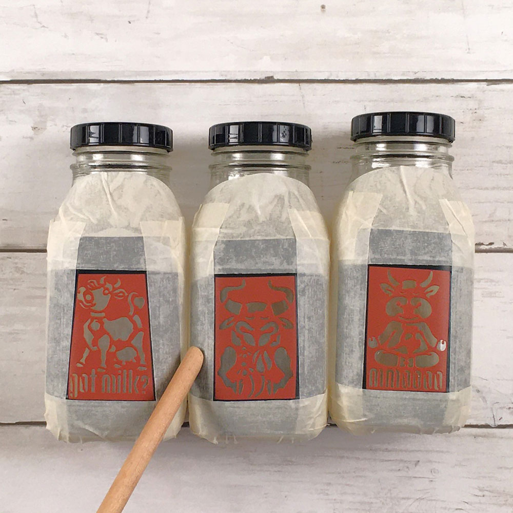 Crazy Cow Milk Bottles