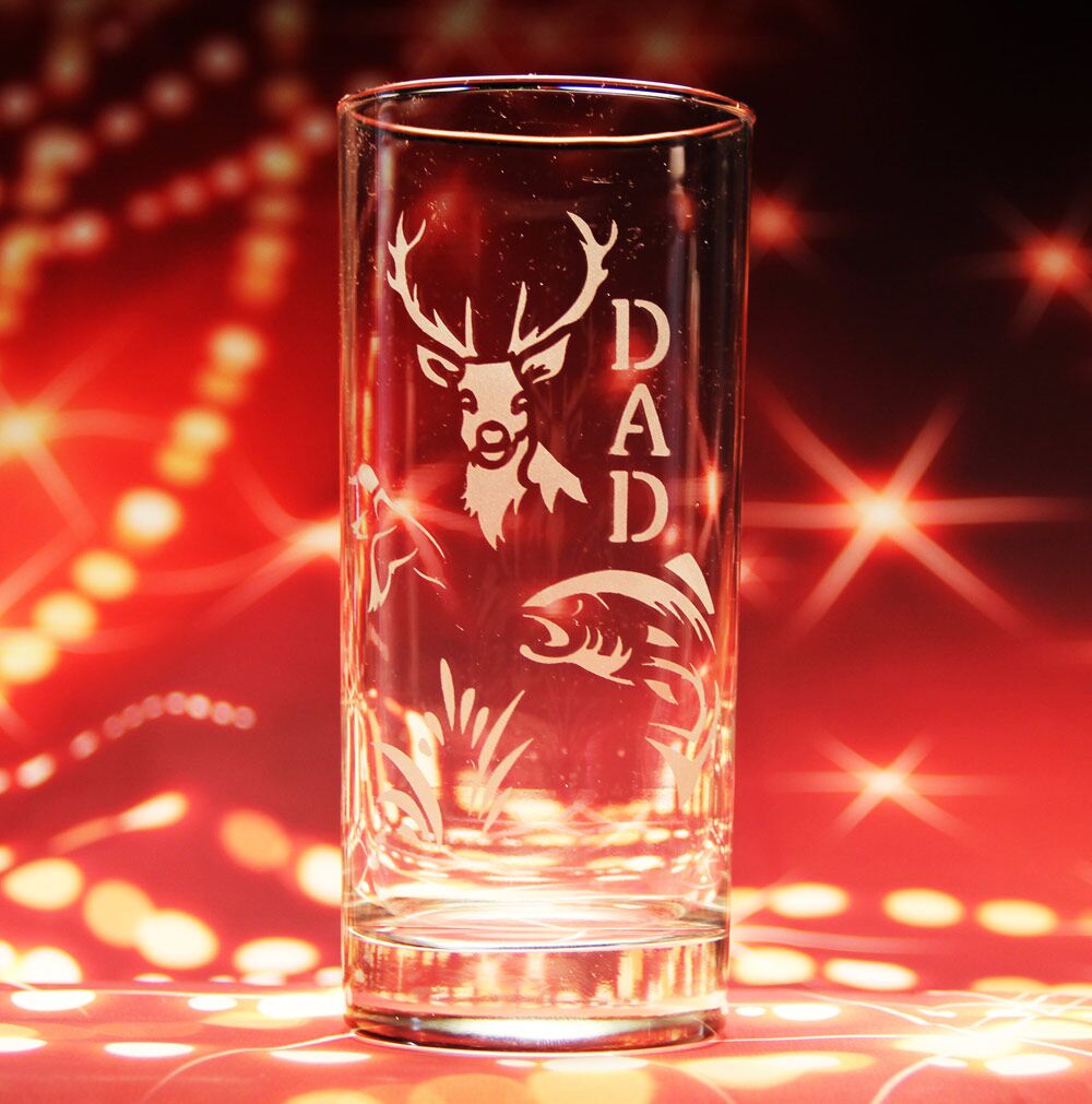 Armour Rub 'n' Etch Glass Etching Stencil Set  ~ Bucks Doe Whitetail Deer 