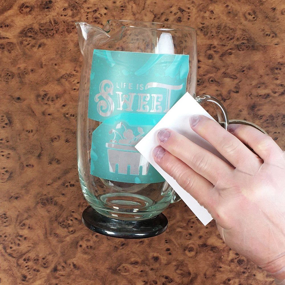 Life is Sweet Pitcher & Wine Glasses