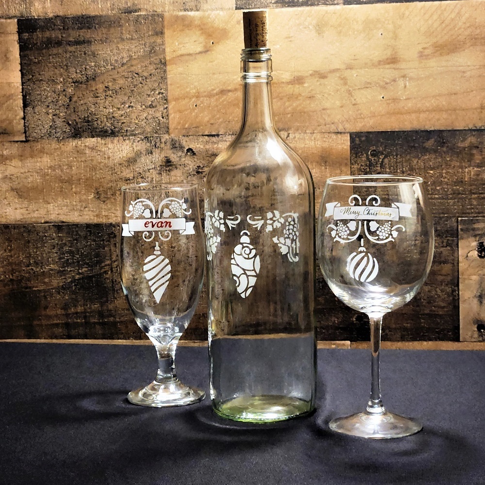 Merry in the Vineyard -  - Glass Etching Supplies