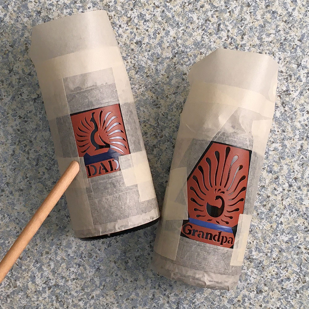 Peacock Bottles for Him