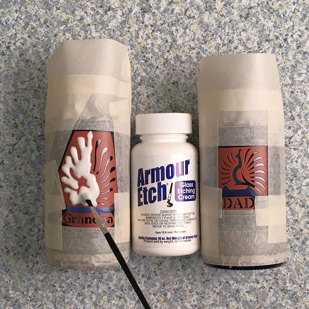 Peacock Bottles for Him