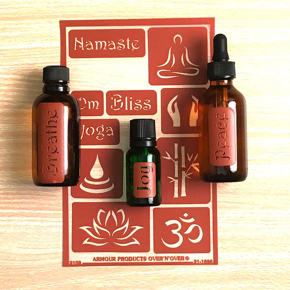 Personalized Essential Oil Bottles