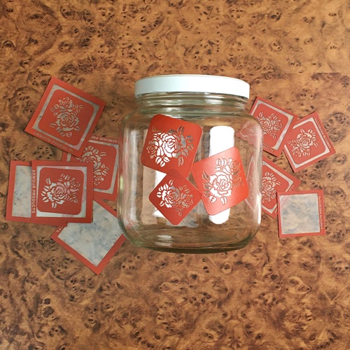 Rose Bouquet Pantry Jar