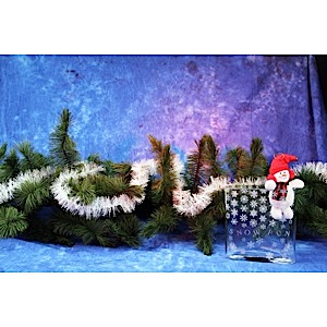 Snow Fun Rectangular Vase