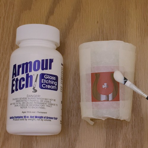 Armour Etch Glass Etching Cream (2.8oz)