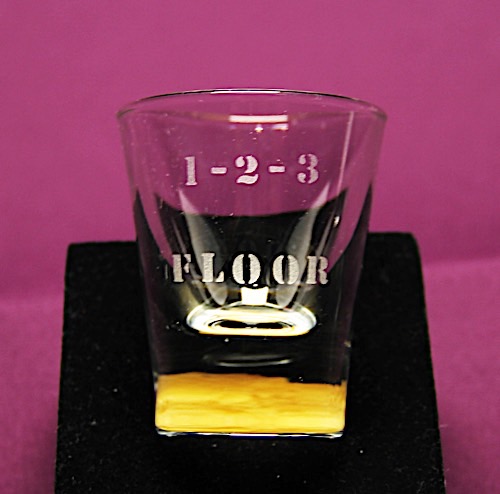 Celtic Heart Shot Glass -  - Glass Etching Supplies Superstore