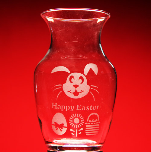 Happy Easter Vase