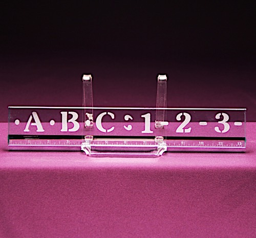 ABC 123 Ruler
