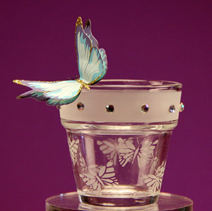 Butterfly Mini Flower Pot