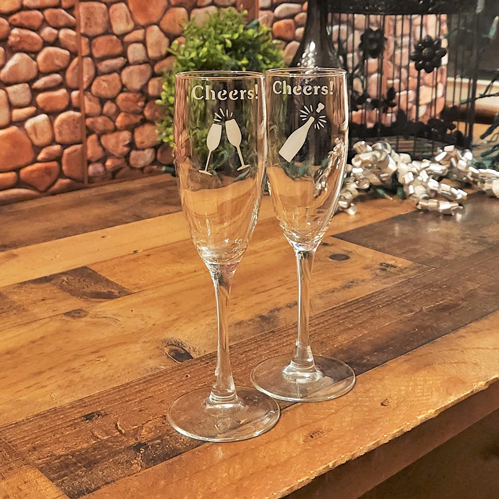 Cheers! Celebration Glasses