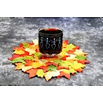 Dancing Skeleton Pedestal Glass