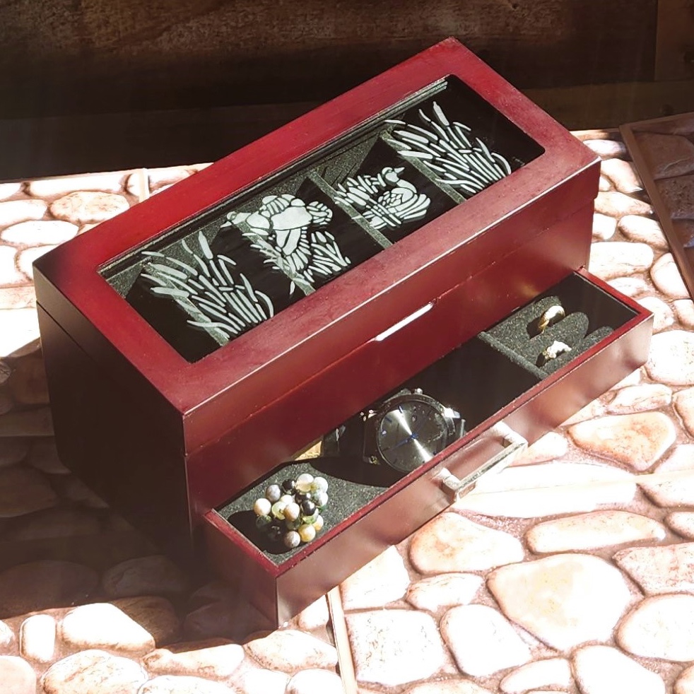 Duck Pond Jewelry Box