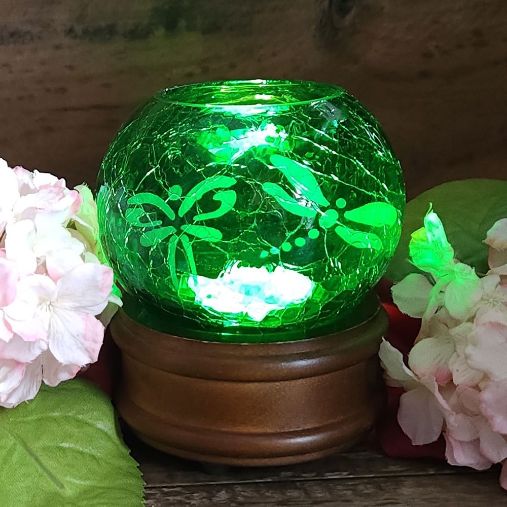 Emerald Dragonfly Votive