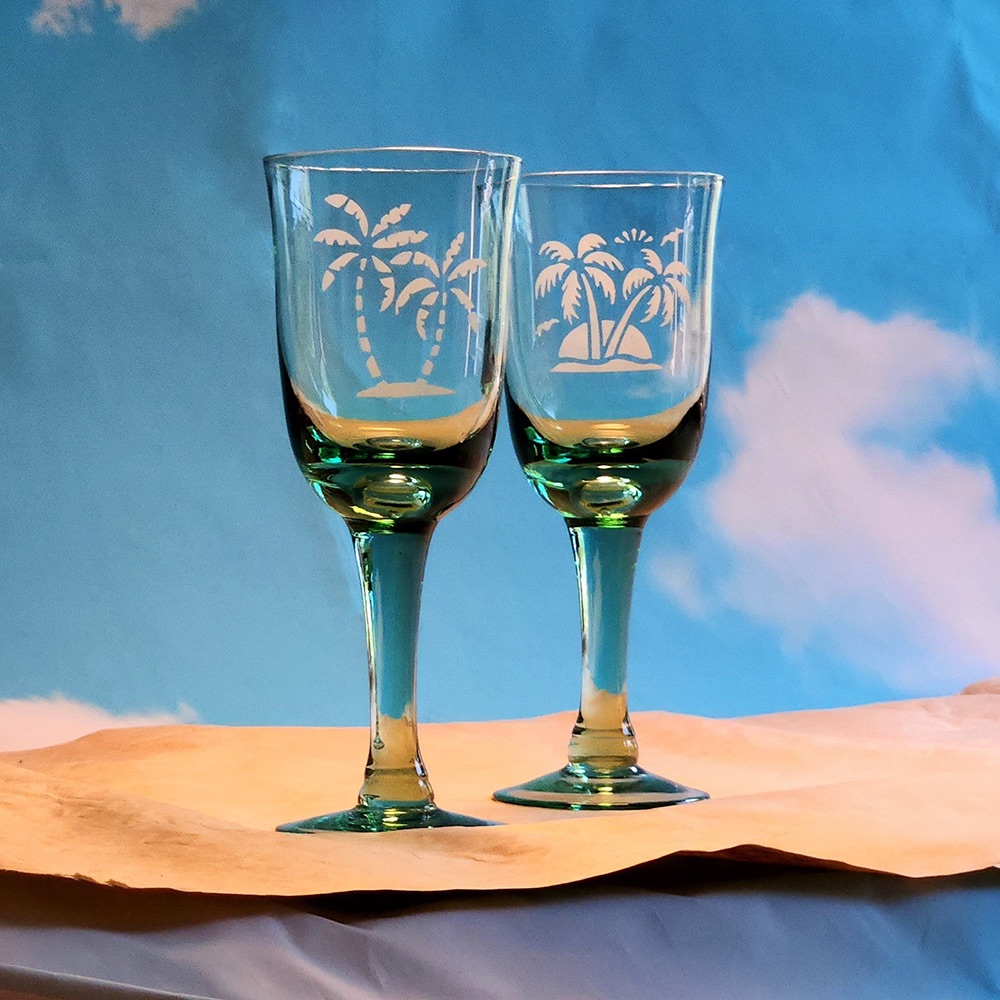 Enchanting Unicorn Wine Glasses -  - Glass Etching Supplies  Superstore