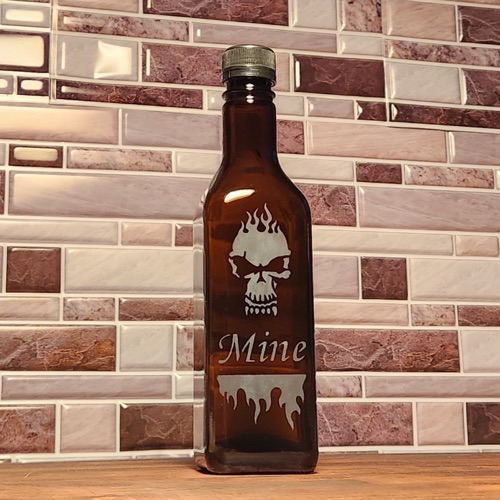 MINE Sauce Bottle