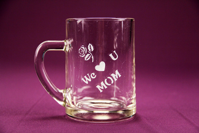We Love U Mom Mug
