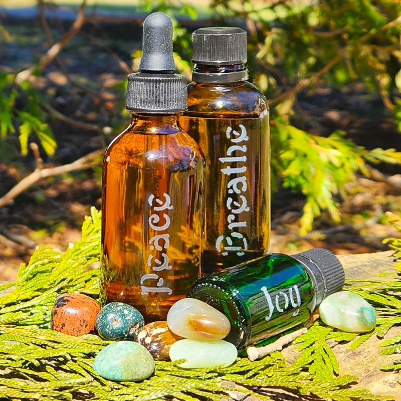 Personalized Essential Oil Bottles