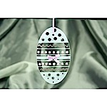 Zig Zag Easter Egg Ornament