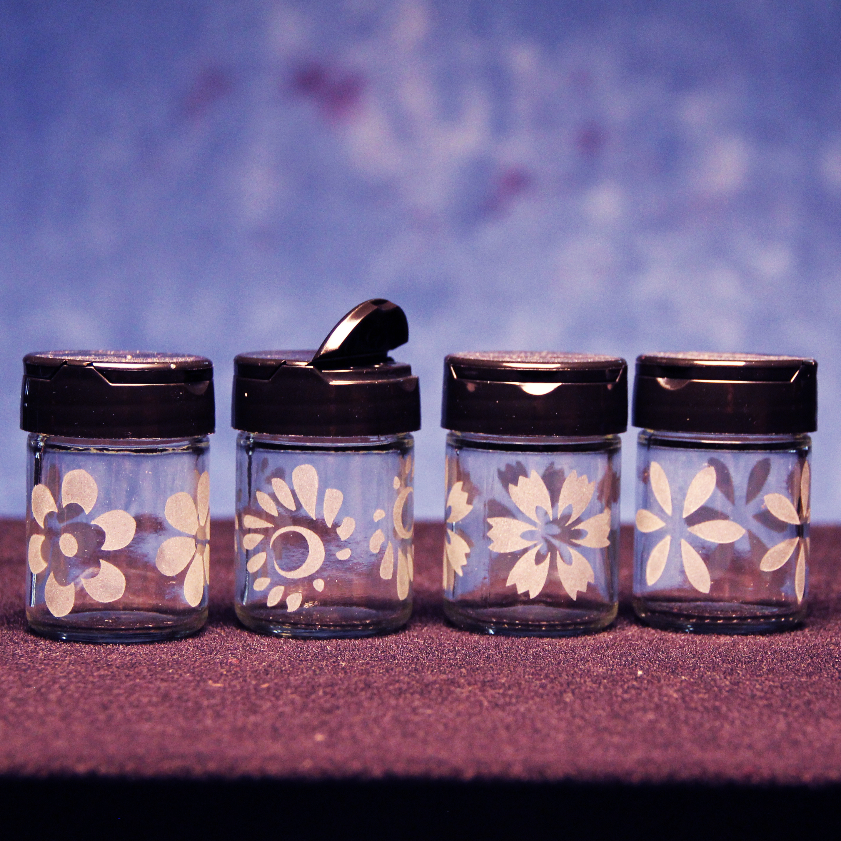 Floral Spice Shakers
