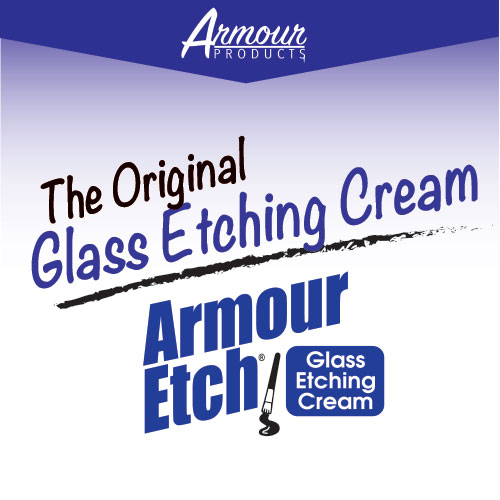 Armour Etch Glass Etching Cream Instructions