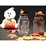 Etched Halloween Candy Jar