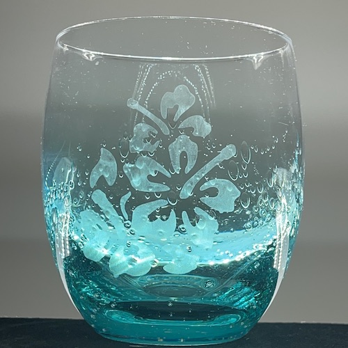 Glass etching