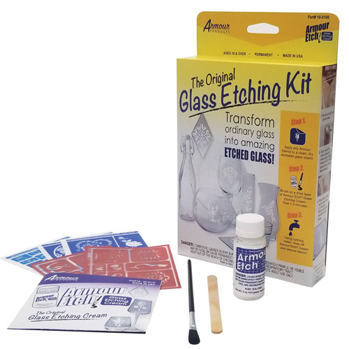 Silhouette glass etching starter kit KIT-GLASS-3T – Premier Home  Essentials, INC