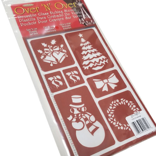 Over'N'Over stencils -  - Glass Etching Supplies Superstore