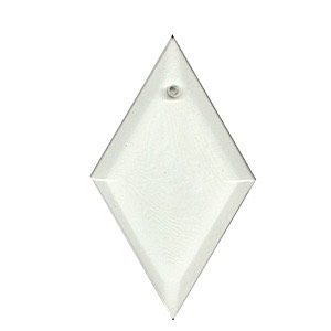 Thin Bevel Ornament - Diamond