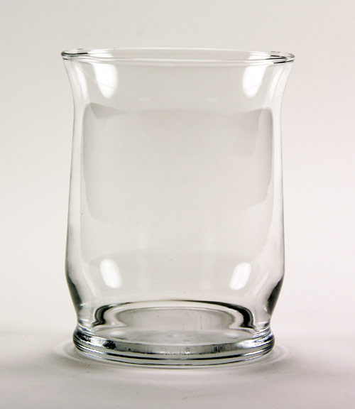 clear candle vases