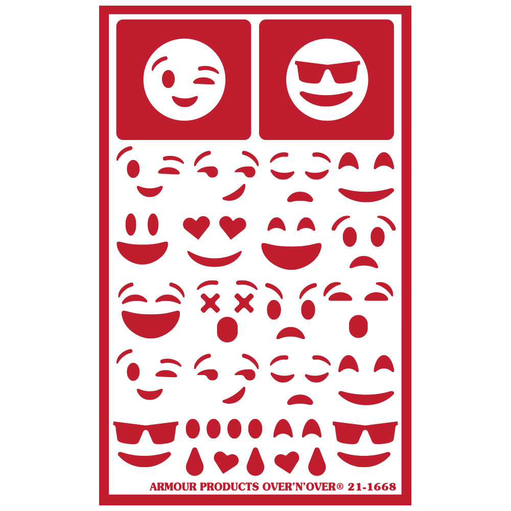 21-1668 - Emoji Faces