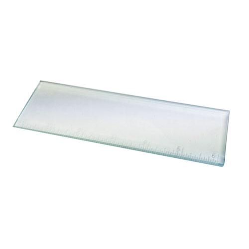 29-2401 - Clear-2"x6" Bevel Glass RULER