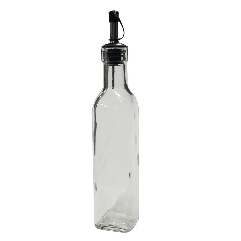 30-2378 - Glass Bottle w Pour Spout